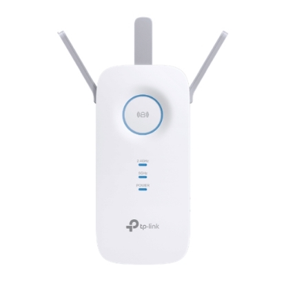 Picture of TP-LINK (RE550) AC1900 (600+1300) Dual Band Wall-Plug WiFi Range Extender, GB LAN, AP Mode, Tether App