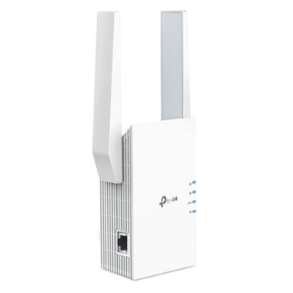 Picture of TP-LINK (RE705X) AX3000 Dual Band Mesh Wall-Plug Wi-Fi 6 Range Extender, External Antennas, EasyMesh Compatible, AP Mode, App Control