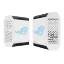 Picture of Asus (GT6 2-Pack White) ROG Rapture AX10000 Tri-Band Gaming Mesh Wi-Fi 6 System, 2.5G LAN, AiMesh, RangeBoost Plus, AiProtection Pro, RGB