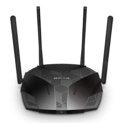 Picture of Mercusys (MR80X) AX1800 Wireless Dual Band Router, MU-MIMO, OFDMA, Beamforming, 1x GB WAN + 3x GB LAN