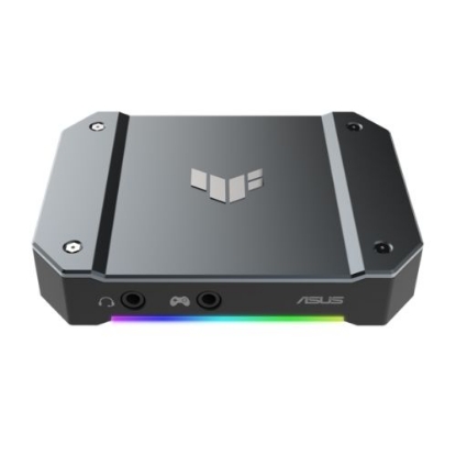 Picture of Asus CU4K30 TUF Gaming USB-C Capture Box - 4K30 Video w/ Near-Zero Latency, RGB Lighting
