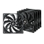 Picture of Arctic F12 Low Noise 12cm Case Fans (5 Pack), Black & White, 9 Blades, Fluid Dynamic, Value Pack