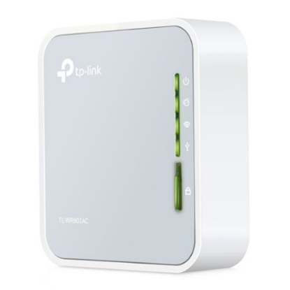 Picture of TP-LINK (TL-WR902AC) AC750 (433+300) Wireless Dual Band Travel Router, 3G/4G, USB