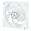 Picture of Arctic P12 12cm Pressure Optimised PWM PST Case Fan, Fluid Dynamic, 200-1800 RPM, White & Transparent