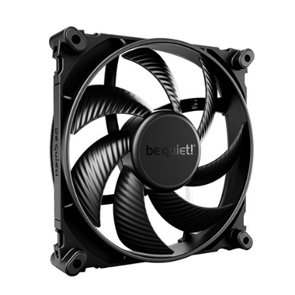 Picture of Be Quiet! (BL096) Silent Wings 4 14cm PWM Case Fan, Black, Up to 1100 RPM, Fluid Dynamic Bearing