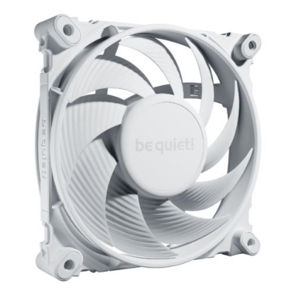 Picture of Be Quiet! (BL115) Silent Wings 4 12cm PWM High Speed Case Fan, White, Up to 2500 RPM, Fluid Dynamic Bearing