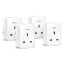 Picture of TP-LINK (TAPO P110 4-Pack) Mini Smart Wi-Fi Socket, Remote Access, Scheduling, Away Mode, Voice Control, Energy Monitoring