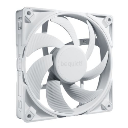 Picture of Be Quiet! (BL119) Silent Wings Pro 4 14cm PWM Case Fan, White, Up to 2400 RPM, 3x Speed Switch, Fluid Dynamic Bearing