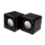 Show details for Jedel 2.0 Mini Stereo Speakers, 3W x2, Black Picture of Jedel 2.0 Mini Stereo Speakers, 3W x2, Black