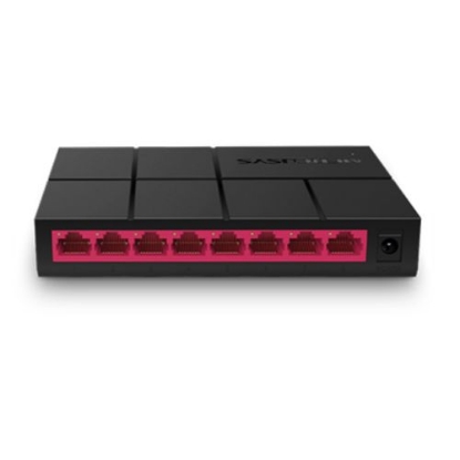 Picture of Mercusys (MS108G) 8-Port Gigabit Unmanaged Desktop Switch, Plastic Case