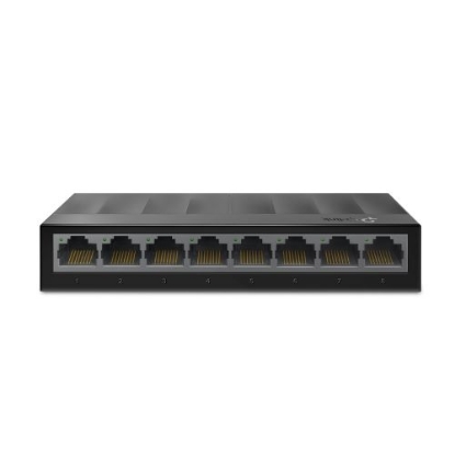 Picture of TP-LINK (LS1008G) 8-Port Gigabit Unmanaged Desktop LiteWave Switch, Plastic Case