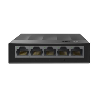 Picture of TP-LINK (LS105G) 5-Port Gigabit Unmanaged Desktop LiteWave Switch, Steel Case