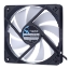 Picture of Fractal Design Silent Series R3 12cm Case Fan, Rifle Bearing, 1200 RPM, Black & White