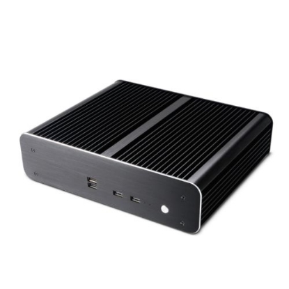 Picture of Akasa Euler TX Plus Thin Mini ITX Case for Intel LGA1700, Fanless, Aluminium, VESA Mountable