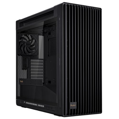 Picture of Asus ProArt PA602 Gaming Case w/ Glass Side, E-ATX, Front Grill, 2x 20cm Fans, IR Dust Indicator, USB-C 20Gps, Black