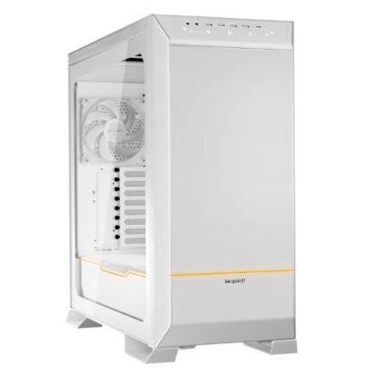 Picture of Be Quiet! Dark Base Pro 901 Gaming Case w/ Glass Window, E-ATX, ARGB   Strip, 3 Fans, Changeable Top & Front, QI Charger, Touch-Sensitive I/O, White