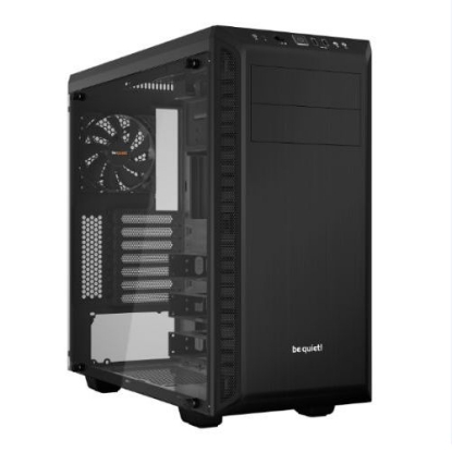Picture of Be Quiet! Pure Base 600 Gaming Case w/ Window, ATX, 2 x Pure Wings 2 Fans, Black