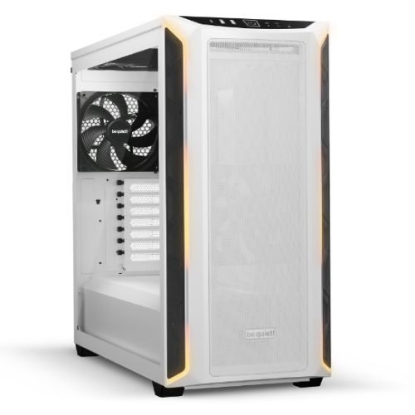Picture of Be Quiet! Shadow Base 800 DX RGB Gaming Case w/ Glass Window, E-ATX, ARGB Strips, Mesh Airflow, Pure Wings 3 Fans, USB-C, White
