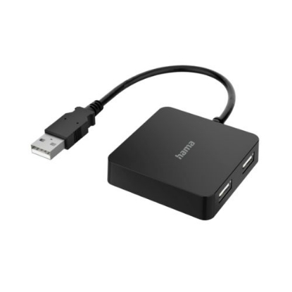Picture of Hama External 4-Port USB 2.0 Hub, USB Powered
