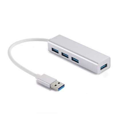Picture of Sandberg External 4-Port USB 3.0 Pocket Hub, 4x USB 3.0, Aluminium, USB Powered, 5 Year Warranty