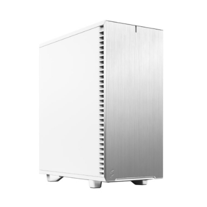 Picture of Fractal Design Define 7 Compact (White Solid) Gaming Case, ATX, 2 Fans, Sound Dampening, Ventilated PSU Shroud, USB-C