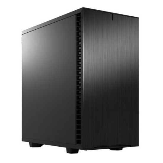 Picture of Fractal Design Define 7 Mini (Black Solid) Gaming Case, Micro ATX, Sound Dampening, Ventilated PSU Shroud, USB-C, 331mm GPU & 240mm Radiator Support