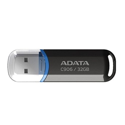 Picture of ADATA 32GB C906 USB 2.0 Memory Pen, Compact, Black & Blue