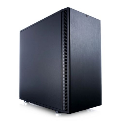 Picture of Fractal Design Define Mini C (Black Solid) Quiet Compact Gaming Case, Micro ATX, 2 Fans, ModuVent Technology, PSU Shroud, Optional Top Filter