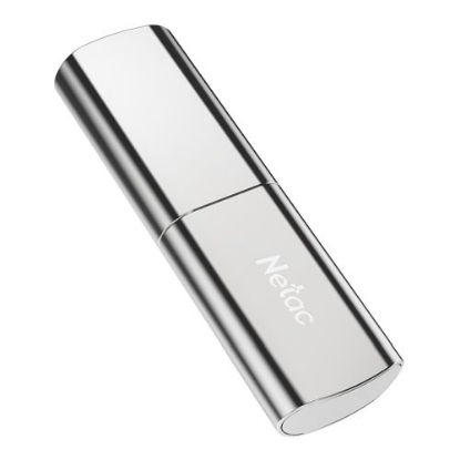 Picture of Netac 256GB US2 USB 3.2 Gen2 Memory Pen, Zinc Alloy Casing, Cap, R/W 550/500 MB/s