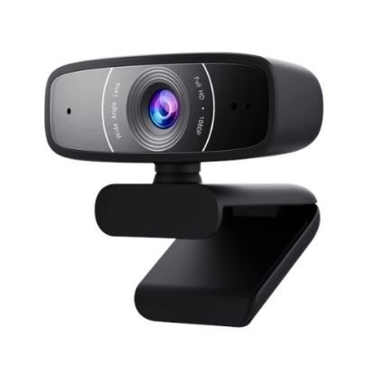 Picture of Asus Webcam C3 USB FHD Webcam with Beamforming Mic, 1080p, 30fps, 90° Tilt, 360° Rotation