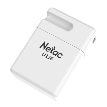 Picture of Netac 32GB U116 Ultra Mini USB 3.2 Gen1 Memory Pen, Cap, Lanyard Hole, Software Encryption