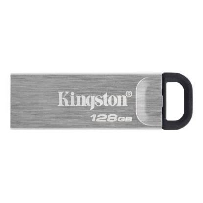 Picture of Kingston 128GB DataTraveler Kyson USB 3.2 Gen1 Memory Pen, Metal Capless Design, R/W 200/60 MB/s