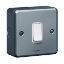 Show details for Synergy 1 Gang 1 Way 10AX Single Pole Plate Switch Metalclad Picture of Synergy 1 Gang 1 Way 10AX Single Pole Plate Switch Metalclad
