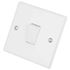 Picture of Volex 10A 1 Gang 1 Way Light Switch White